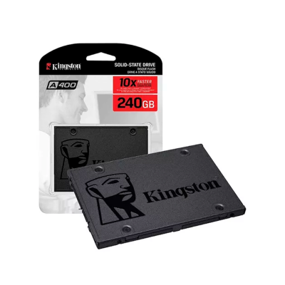 SSD Kingston 240 Gb Cor Preto SA400 240G